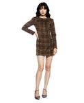 Женское платье Quinn Alexia Admor, Brown plaid - фото