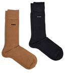 Носки 2 шт. Boss, коричневый - фото 3