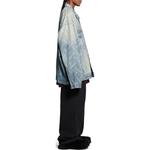 Женская джинсовая куртка Balenciaga, голубой - фото 5