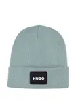 Шапка бини с нашивкой-логотипом HUGO KIDS - фото