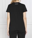 Футболка женская Karl Lagerfeld Иконик 2.0 с фирменным принтом, черный - фото 4