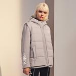 Пуховик унисекс Kappa, белый - фото 9