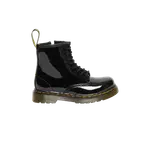 Ботинки Dr. Martens 1460 Patent Leather Lace Up Boot Toddler Black, черный - фото