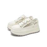 Дышащие женские скейтерские кеды Low top DAPHNE, Greige - фото 8