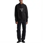 Футболка поло мужская черная PRADA - фото 3