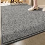 Dajiang Ковер 90х150 см для прихожей, Meisen - Deep Space Gray, легко чистить - фото 3