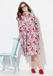 Платье Ulla Popken Shirt dress, Poppy Red/Red - фото 5