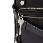 Сумка из кожи Camero среднего размера Acne Studios, черный - фото 4