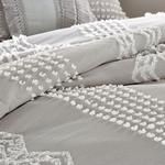 Пододеяльник Peri Home Cut Geo, размер King, серый - фото 4