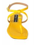Сандалии Sergio Rossi, желтый - фото 4