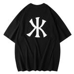 Футболка с рукавом дроп-шиплер унисекс Kawasaki, серый - фото 7