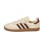 Кроссовки Adidas Samba Og, белый/бежевый/коричневый - фото