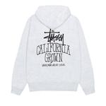 Худи Stussy Cali Grown Zip Hoodie, Ash Heather - фото 2