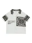 Рубашка с логотипом Dolce & Gabbana Kids, белый - фото
