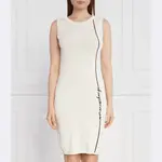 Платье Armani Exchange, бежевый - фото