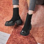 Ботильоны женские Gemeiq, цвет Black Fleece-Lined - фото 7