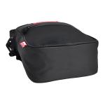 Кроссбод из ткани обычный унисекс черный Thrasher, черно-красный логотип - фото 3