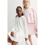 Детская худи кроп Limited Too, White - фото 7