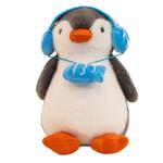 Плюшевая кукла Headphone Penguin высотой 25см/35см MIC RABBIT - фото 4