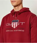 Толстовка Regular fit Gant, красный - фото 4