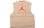 Travis Scott Cactus Jack X Utility Vest Jordan, хаки - фото
