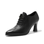 Туфли женские на высоком каблуке Zhr, черный - фото 8