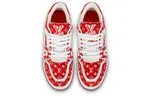 Кроссовки lv trainer sneakers 'red monogram' Louis Vuitton, красный - фото 3
