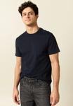 Футболка BONOBO Jeans Basic T-shirt, Bleu Marine/Blue-Black Denim - фото