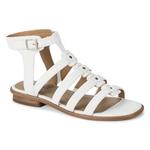Сандалии-гладиаторы Nathalia Baretraps Origins, white leather - фото
