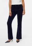Брюки Vero Moda HIGH WAIST VMSIGA FLARED, Peacoat/Blue Denim - фото