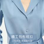 Футболка женская AMII, серо-голубая - фото 8