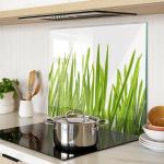 Тарелка 60x52 см Трава TULUP, зеленый - фото 2