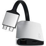 Док-станция Satechi USB Type-C Dual Multimedia Adapter (Silver) ST-TCDMMAS - фото 5