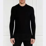 Шерстяной свитер обычного кроя avac_c Boss, черный - фото