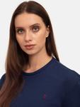 Свитер Jacey Quinn Sweatshirt, цвет ecru/navy - фото 4