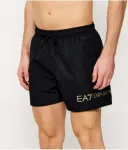 Пляжные шорты regular fit Ea7, черный - фото
