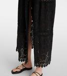 Робби хлопковый кружевной кафтан Melissa Odabash, Black - фото 5