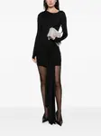 Платье мини Tina с длинными рукавами Axel 113, черный - фото 2
