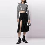 WE11DONE Женский черный топ - фото 4