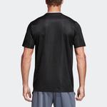 Футбольная майка мужская черная Adidas, черный - фото 4