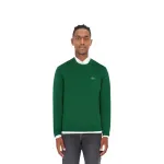 Свитер мужской зеленый Lacoste, зеленый - фото 2