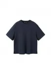 Простая футболка Mango, Royal Blue - фото 4