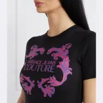 Платье Versace, черный - фото 4