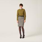 Кашемировый кардиган Miu Miu, зеленый - фото 2