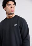Толстовка New Balance LINEAR GRAPHIC CREW, Black - фото 4