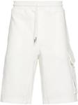 C.P. Company шорты-бермуды с декором Lens, белый - фото