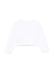 Balmain Kids толстовка с логотипом, белый - фото 2