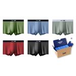 Мужские трусы 5 пар подарочный набор Lee, черный - фото