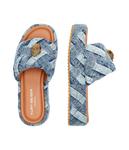 Тапочки Kensington Puff Kurt Geiger, синий - фото 4