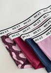 Брифы Next RICH LOGO KNICKERS FOUR PACK, Navy Argyle/Purple - фото 6